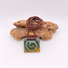 Load image into Gallery viewer, Ridge bound Square Koru Pendant
