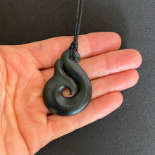 Load image into Gallery viewer, Whale Tail Hei Matau Hook Pendant
