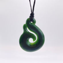 Load image into Gallery viewer, Whale Tail Hei Matau Hook Pendant
