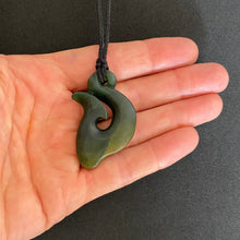 Load image into Gallery viewer, Putiputi Hei Matau Hook Pendant
