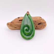 Load image into Gallery viewer, Roimata and Koru Pendant
