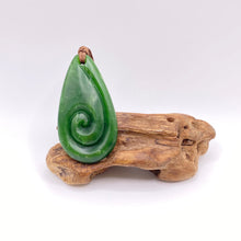 Load image into Gallery viewer, Roimata and Koru Pendant
