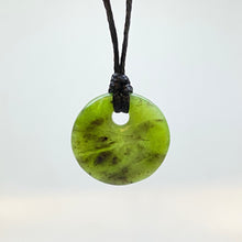 Load image into Gallery viewer, Small Speckled Porohita Disc Pendant

