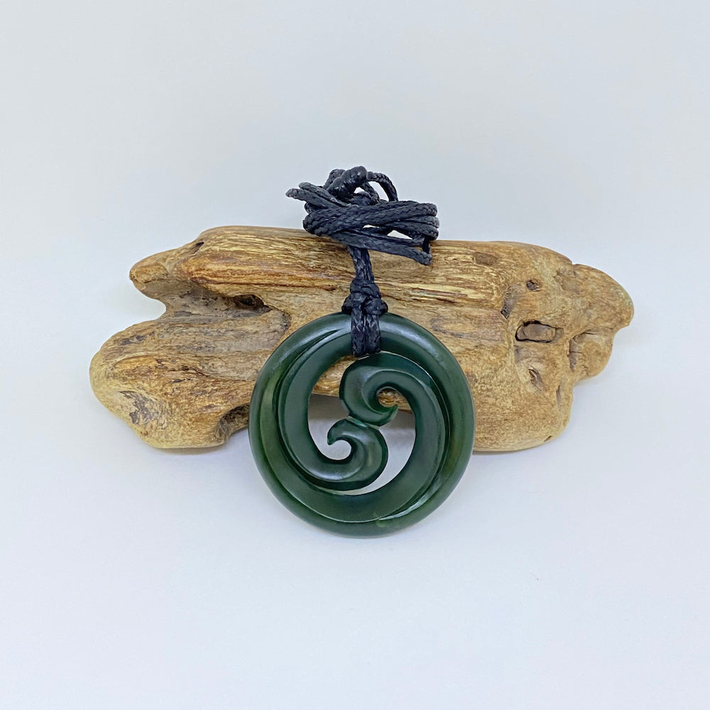 Koru on sale jade necklace