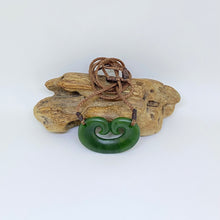 Load image into Gallery viewer, Small Double Koru Pendant

