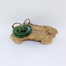 Load image into Gallery viewer, Small Double Koru Pendant
