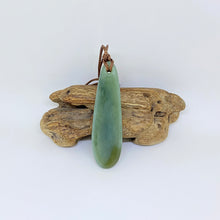 Load image into Gallery viewer, Blue Inanga Roimata Drop Pendant
