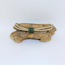 Load image into Gallery viewer, Natural Cord Single Beaded Bracelet
