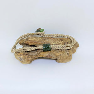 Natural Cord Single Beaded Bracelet