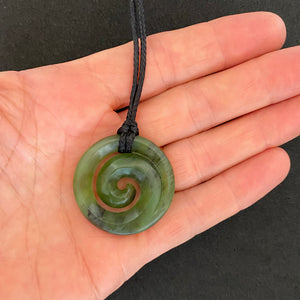 Medium Martyr River Koru Pendant