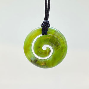 Medium Martyr River Koru Pendant