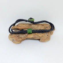 Load image into Gallery viewer, Black Cord Single Beaded Bracelet
