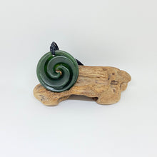 Load image into Gallery viewer, Kawakawa Double Spiral Koru Pendant
