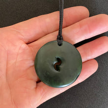 Load image into Gallery viewer, Kawakawa Double Spiral Koru Pendant
