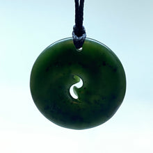 Load image into Gallery viewer, Kawakawa Double Spiral Koru Pendant
