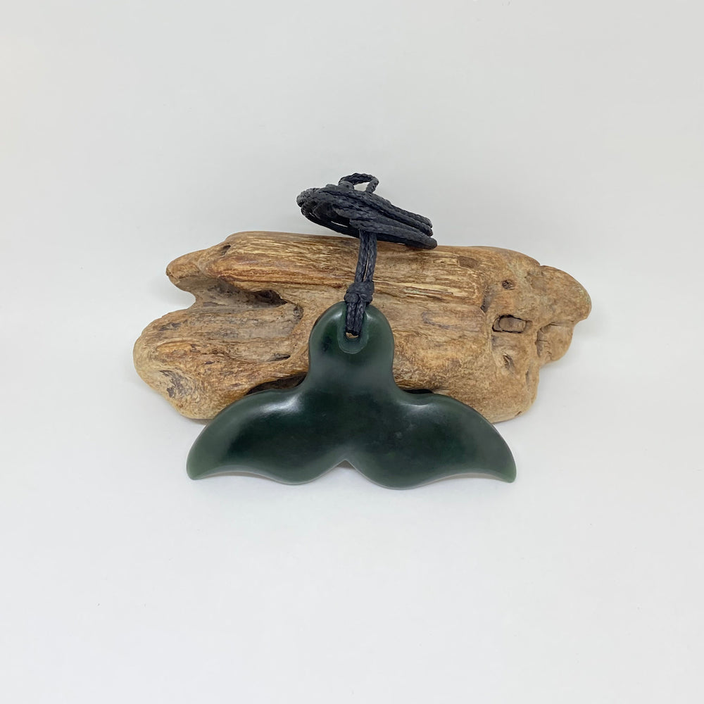 Large Whale Tail Pendant