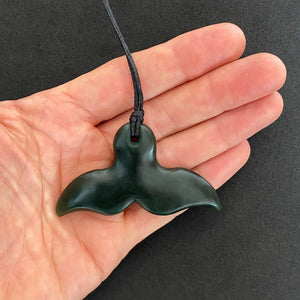 Large Whale Tail Pendant