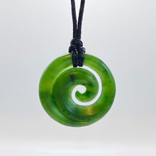 Load image into Gallery viewer, Kawakawa Koru Pendant
