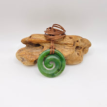 Load image into Gallery viewer, Kokopu Medium Koru Pendant
