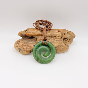 Kokopu Medium Koru Pendant