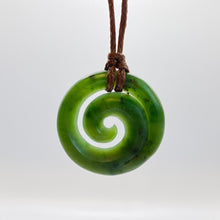 Load image into Gallery viewer, Kokopu Medium Koru Pendant
