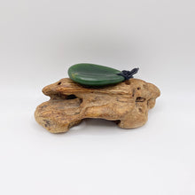 Load image into Gallery viewer, Wide Kawakawa Roimata Drop Pendant
