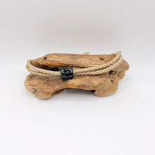 Load image into Gallery viewer, Natural Cord Single Beaded Bracelet
