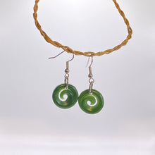 Load image into Gallery viewer, Kawakawa Koru Earrings
