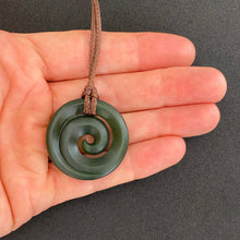 Load image into Gallery viewer, Kawakawa Koru Pendant
