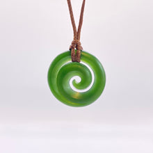 Load image into Gallery viewer, Kawakawa Koru Pendant
