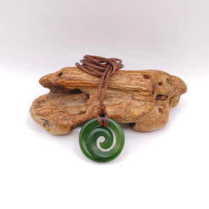 Small Kahurangi Koru Pendant