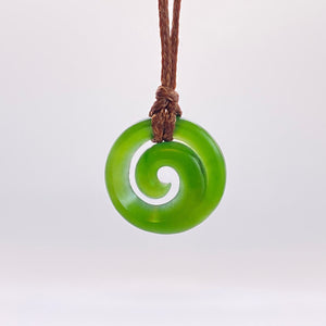 Small Kahurangi Koru Pendant