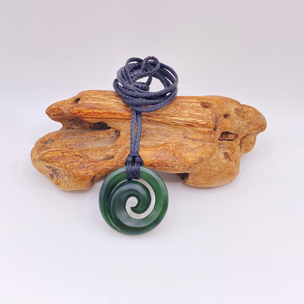 Small Kawakawa Koru Pendant