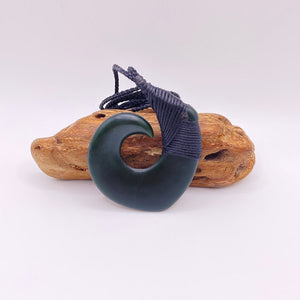 Dark Snood Bound Hei Matau Hook
