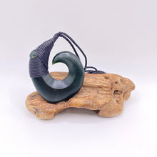 Load image into Gallery viewer, Dark Snood Bound Hei Matau Hook
