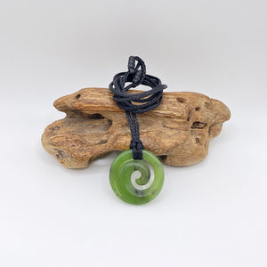 Small Martyr River Pounamu Koru Pendant