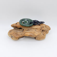 Load image into Gallery viewer, Medium Dark Koru Pendant
