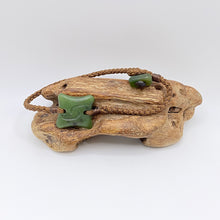 Load image into Gallery viewer, Brown Cord Kawakawa Bracelet
