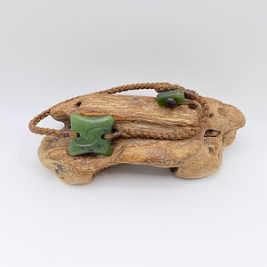 Brown Cord Kawakawa Bracelet