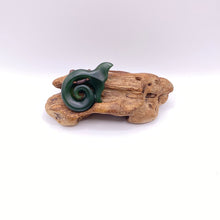 Load image into Gallery viewer, Whale Tail Koru Pendant
