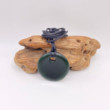 Load image into Gallery viewer, Caved Porohita Disc Pendant
