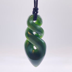 Kawakawa Double Pikorua Twist Pendant