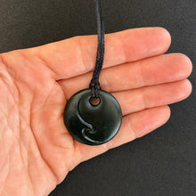 Load image into Gallery viewer, Caved Porohita Disc Pendant
