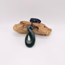 Load image into Gallery viewer, Dark Hei Matau Pendant
