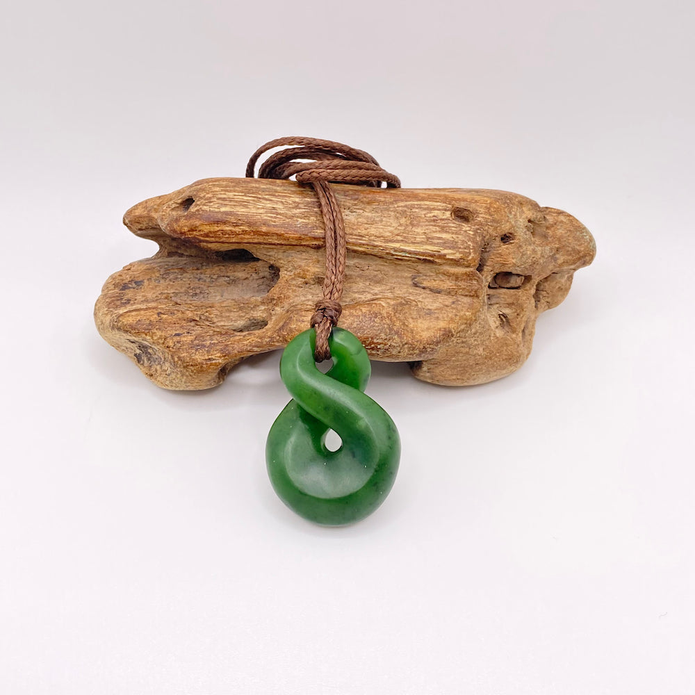 Kawakawa Single Pikorua / Twist Pendant