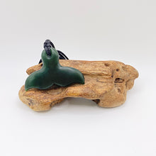 Load image into Gallery viewer, Dark Whale Tail Pendant
