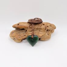 Load image into Gallery viewer, Kawakawa Heart Pendant
