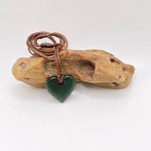 Load image into Gallery viewer, Kawakawa Heart Pendant
