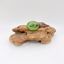 Load image into Gallery viewer, Small Martyr River Pounamu Koru Pendant
