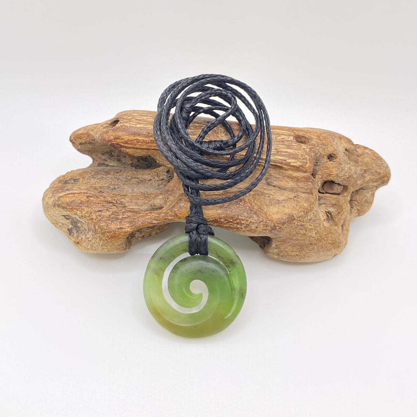 Kokopu Small Koru Pendant